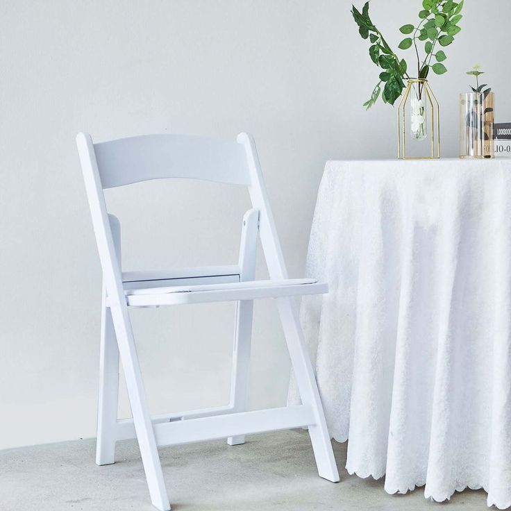 white Resin Chairs