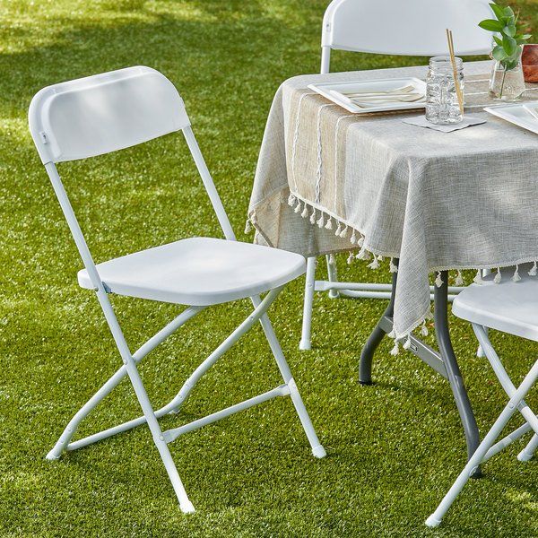 White Plastic Chairs