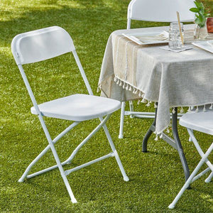 White Plastic Chairs